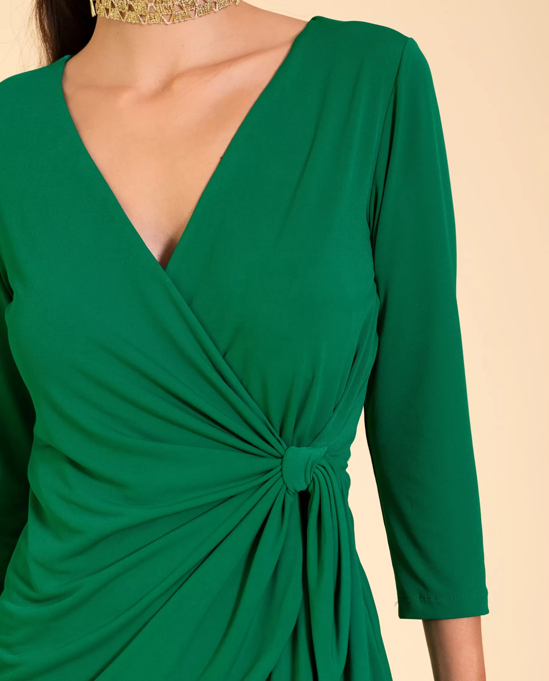 THE-ARE BLUSA MRS. ARTILES · VERDE ESMERALDA* Tops | Blusas Y Camisas