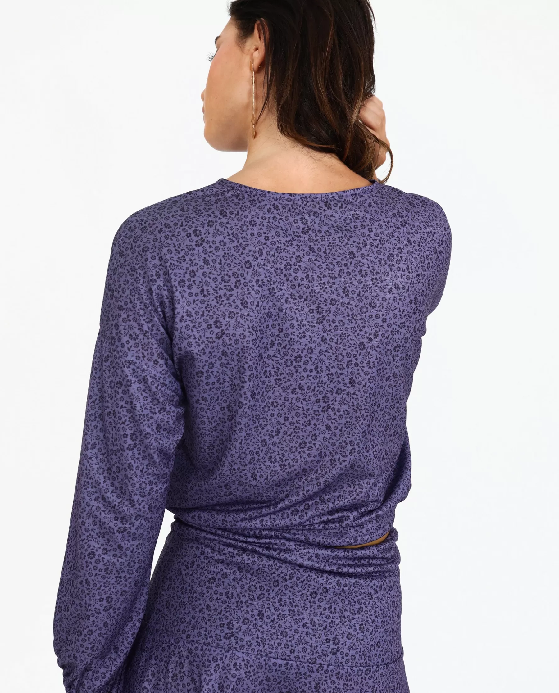 THE-ARE BLUSA TIME TO ENJOY · MORADO* Total Look | Tops