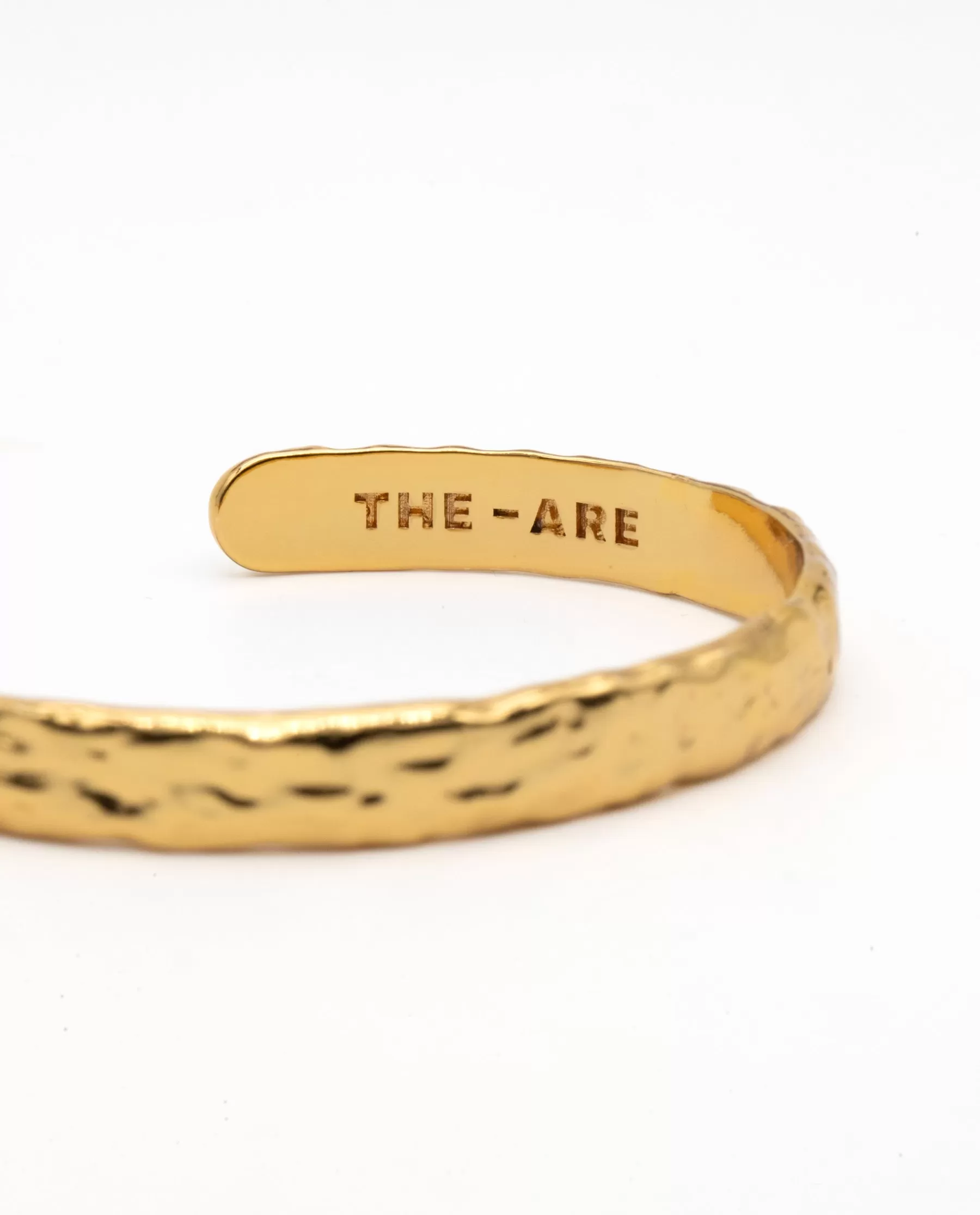 THE-ARE BRAZALETE SANDS · BAÑO ORO* Pulseras