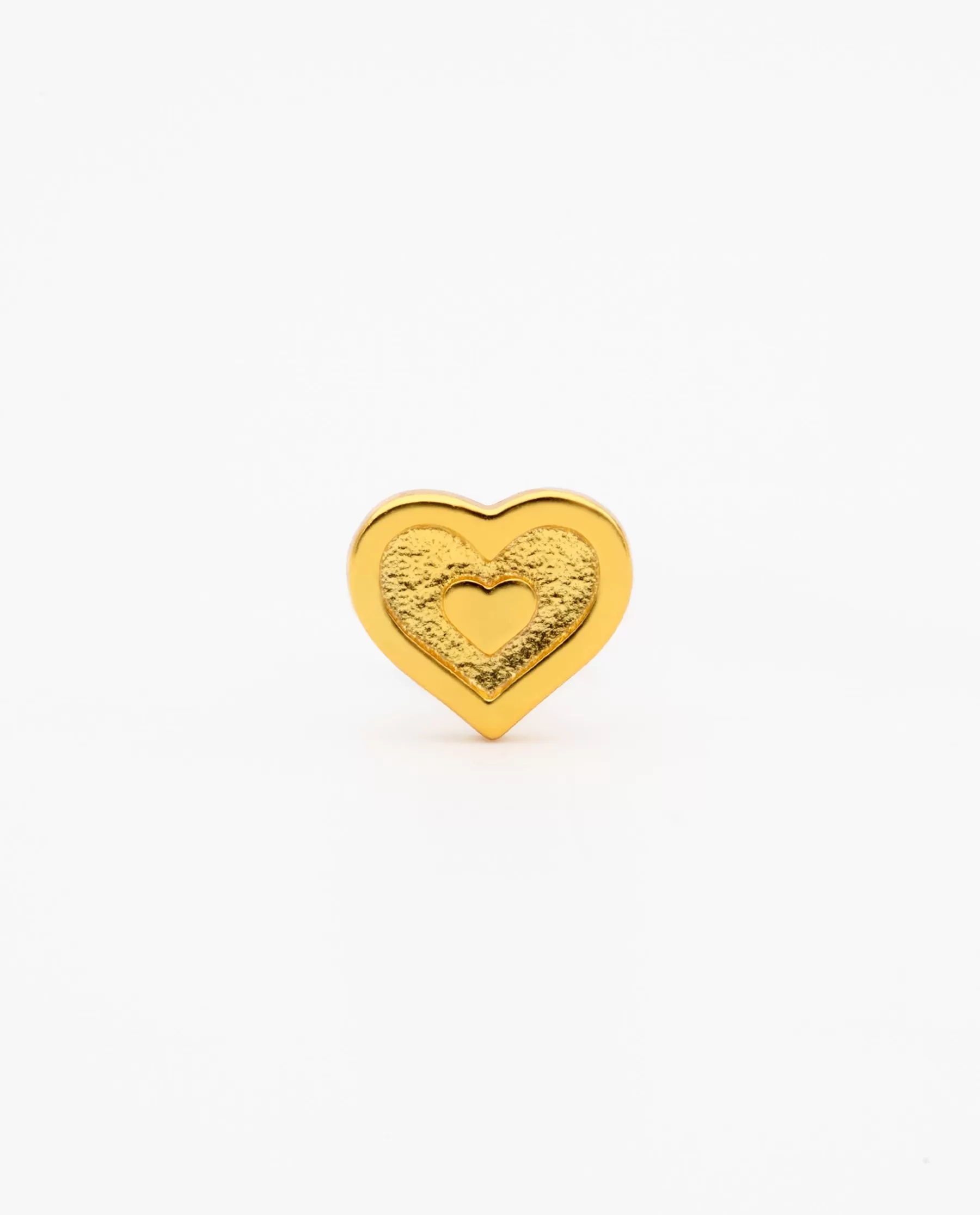 THE-ARE PIERCING HEART · PLATA BAÑO ORO* Pendientes Sueltos | Pendientes