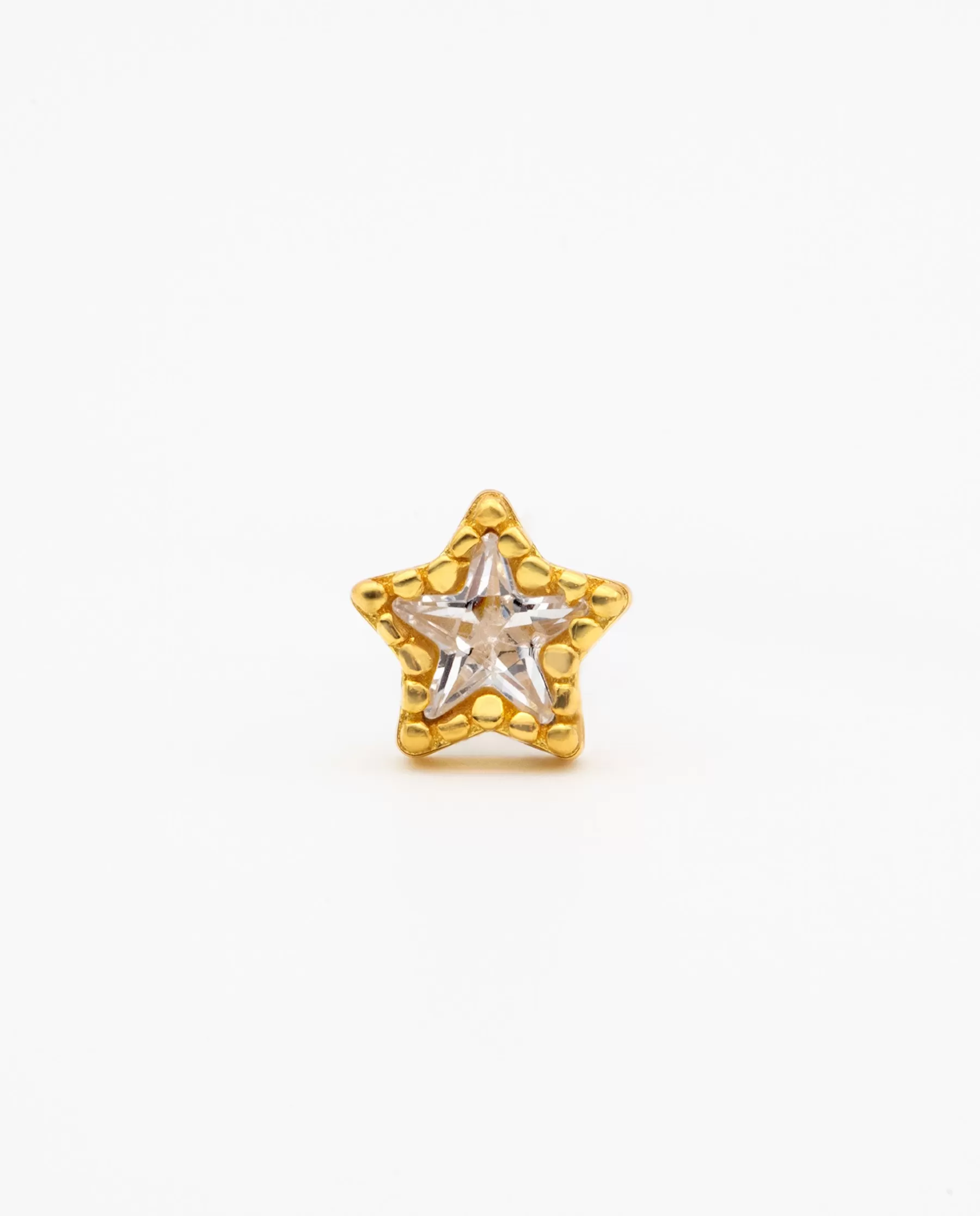 THE-ARE PIERCING STAR SPARK · PLATA BAÑO ORO* Pendientes Sueltos | Pendientes