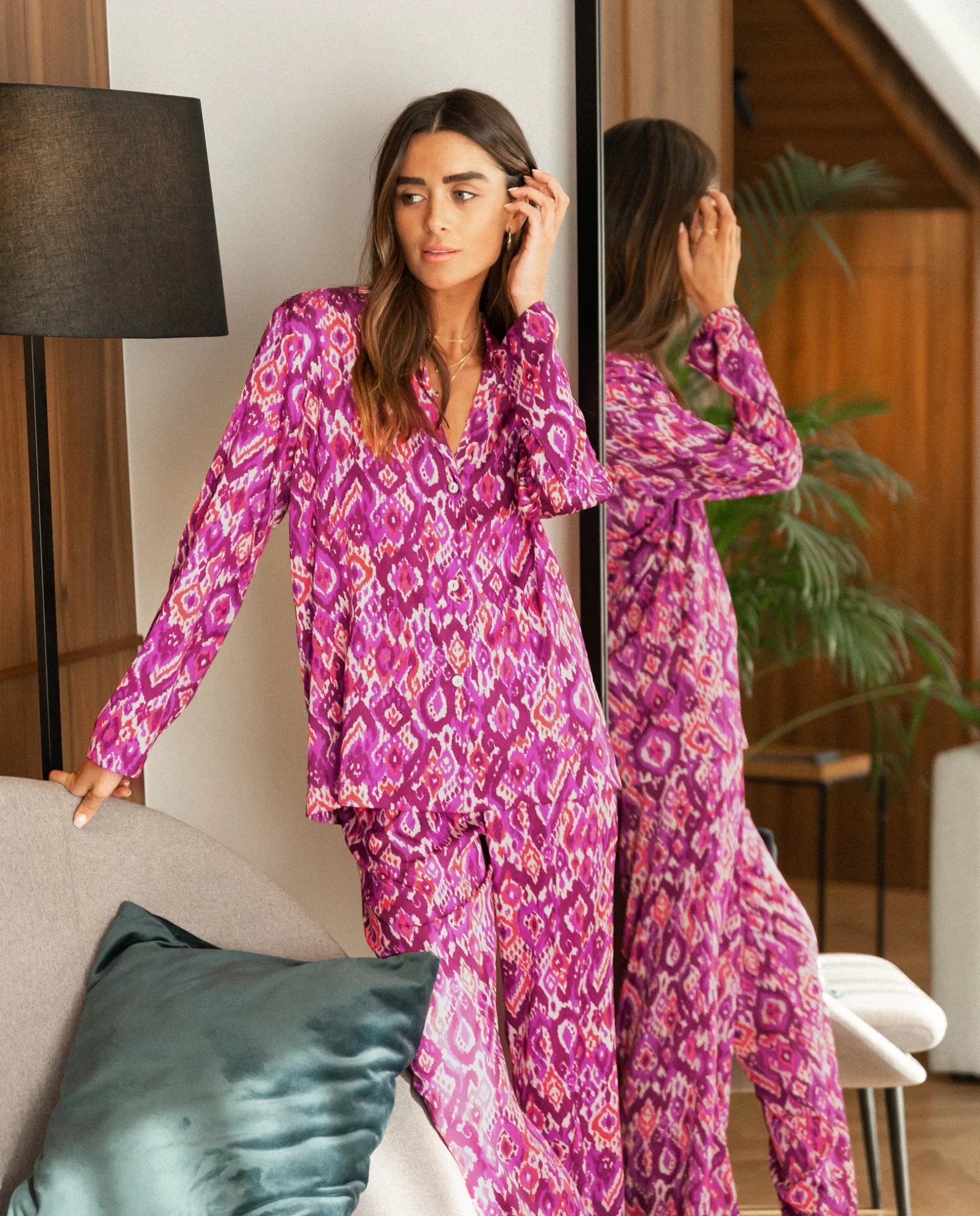 THE-ARE PIJAMA GLAZED FEELINGS · CAMISA LARGA* Pijamas