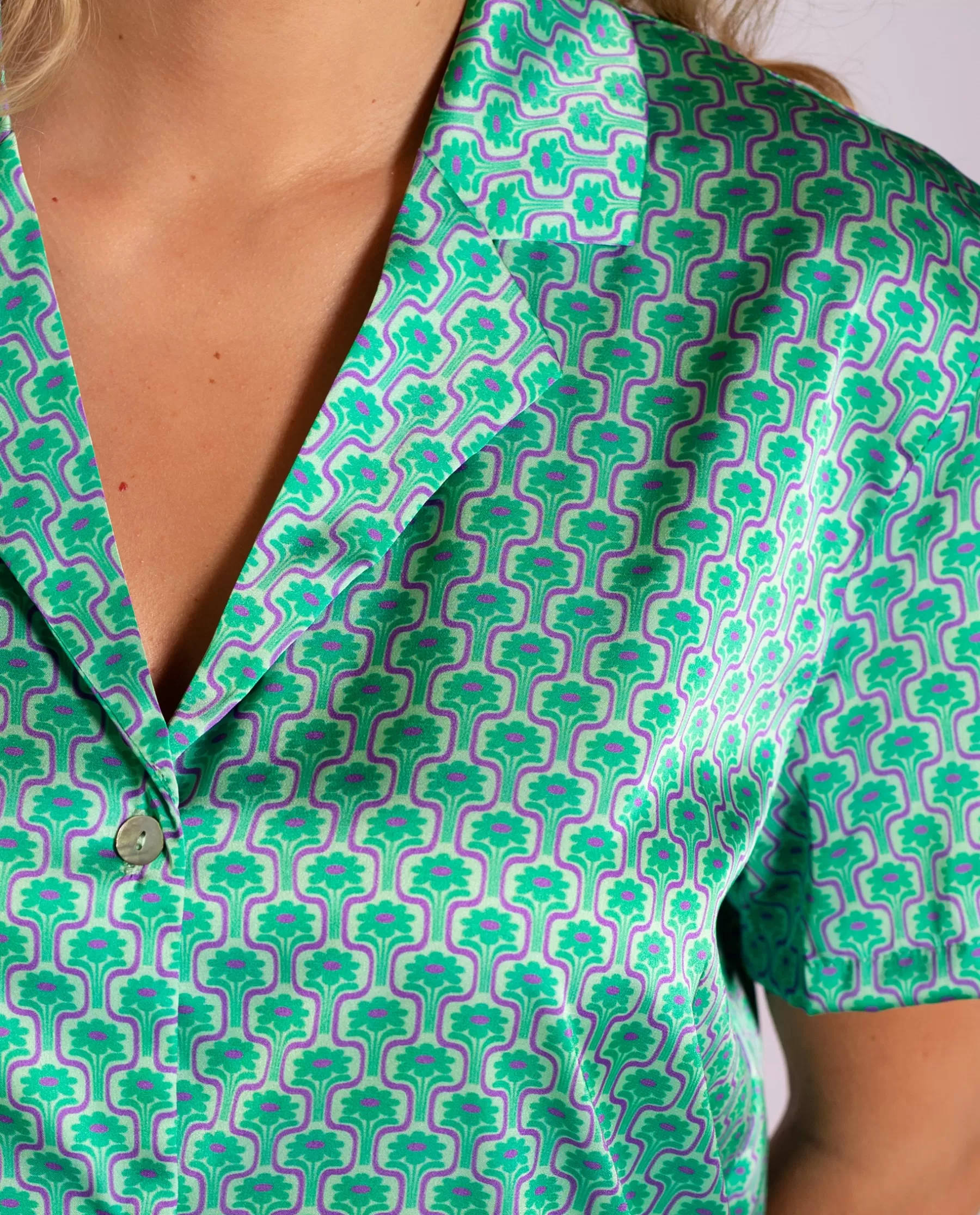 THE-ARE PIJAMA GREEN DILEMMA · CAMISA CORTA* Pijamas