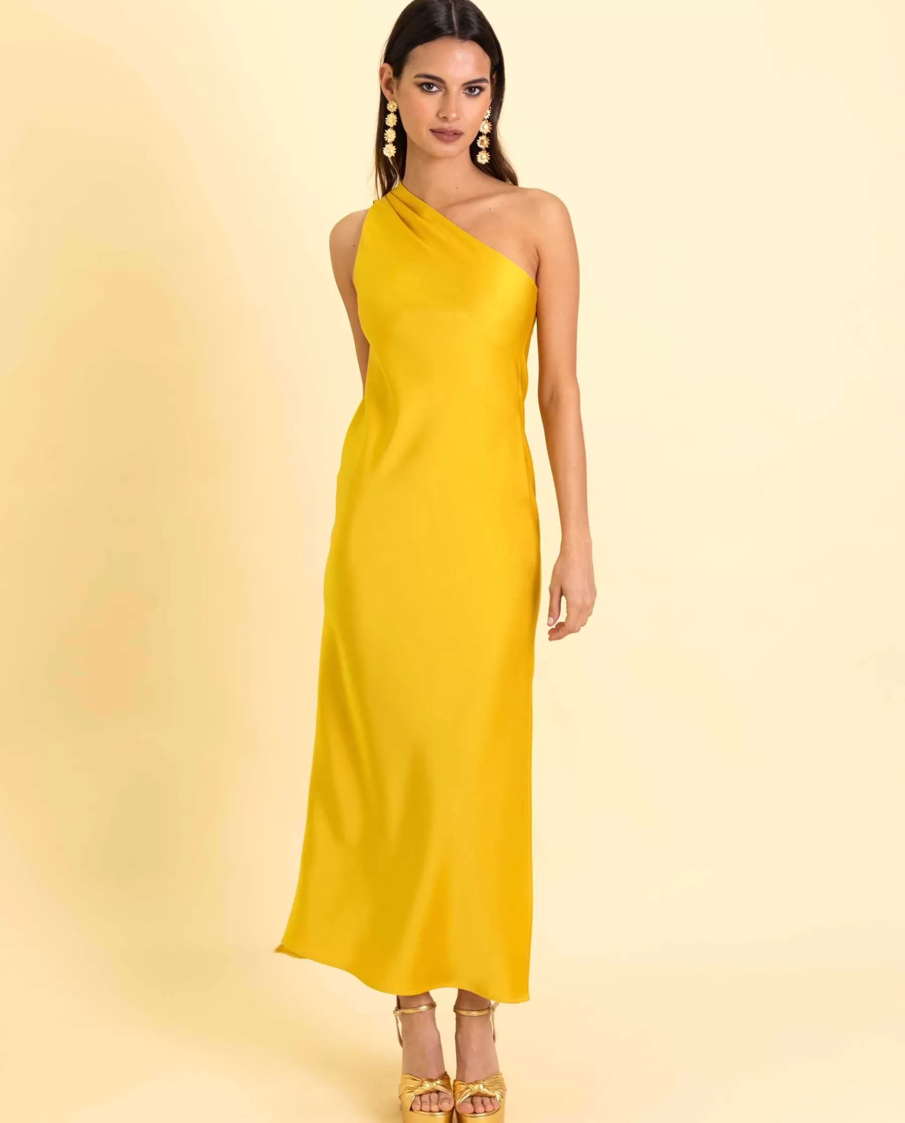 THE-ARE VESTIDO MRS. ABRIL · AMARILLO* Vestidos