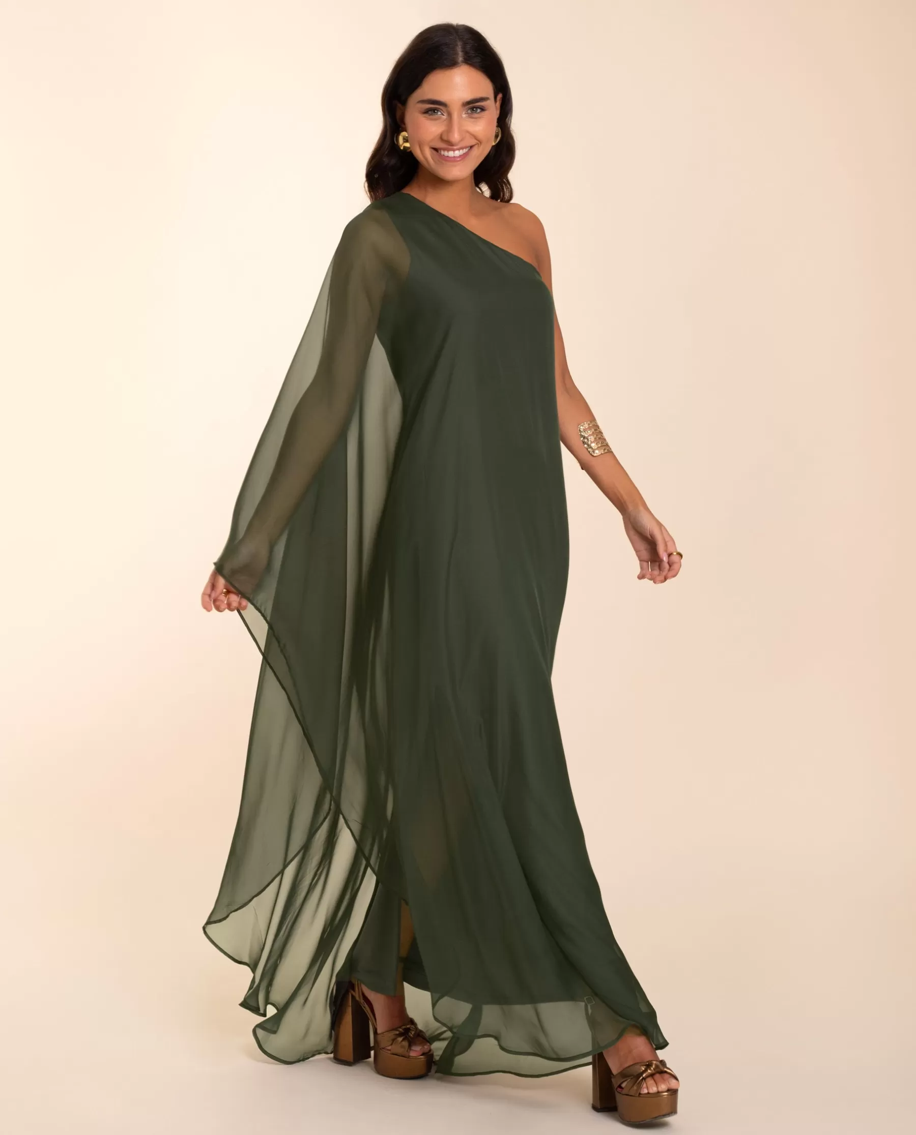 THE-ARE VESTIDO MRS. RIVERA · VERDE* Vestidos