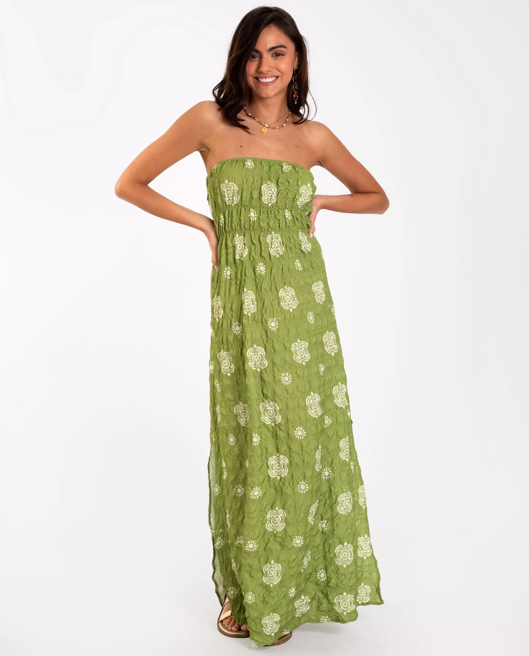 THE-ARE VESTIDO SITGES · VERDE* Vestidos